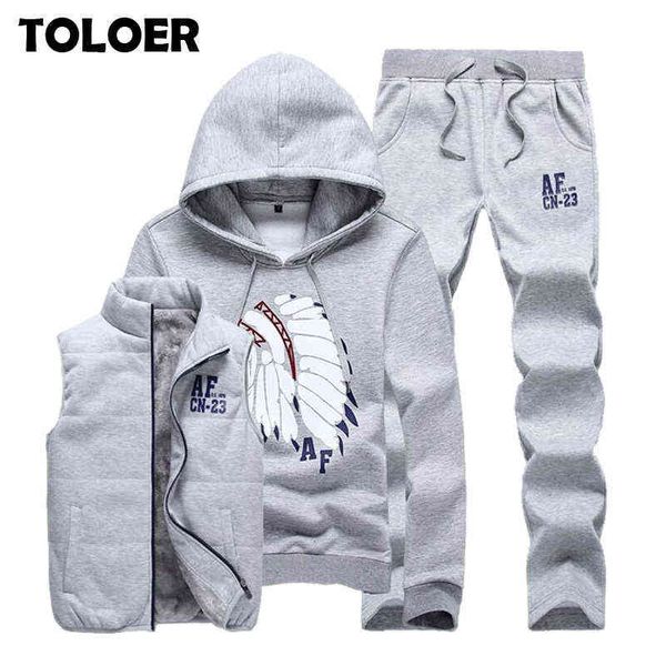 men sweatshirt suit winter warm sportswear sweatpants mens 3 pieces hoodie+sweatpants +vest thick fashion sport sweatshirts coat g1209, Gray
men sweatshirt suit winter warm sportswear sweatpants mens 3 pieces hoodie+sweatpants +vest thick fashion sport sweatshirts coat g1209, Gray