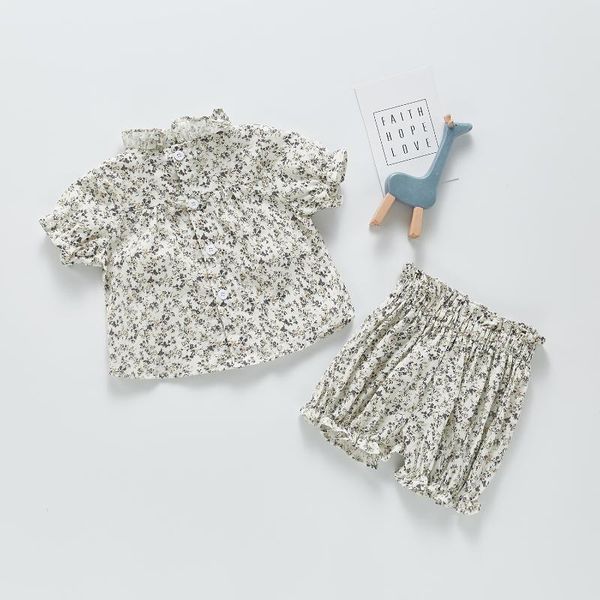 summer baby girls floral coton clothes children girl short sleeve and shorts 2 pieces clothing set kids t shirt 0-3t sets, White
summer baby girls floral coton clothes children girl short sleeve and shorts 2 pieces clothing set kids t shirt 0-3t sets, White
