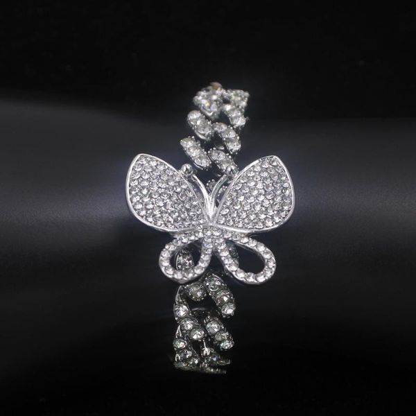 charm bracelets 2021 fashion iced out bling cz women jewelry hip hop miami cuban link chain gold silver color pink butterfly bracelet gift, Golden;silver
charm bracelets 2021 fashion iced out bling cz women jewelry hip hop miami cuban link chain gold silver color pink butterfly bracelet gift, Golden;silver