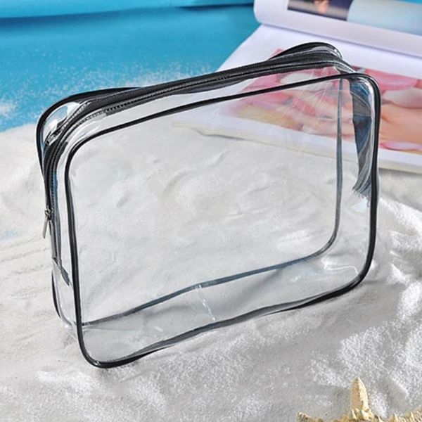 storage bags toiletries cosmetic bag zipper closure transparent supplies large capacity pouch for bathroom
storage bags toiletries cosmetic bag zipper closure transparent supplies large capacity pouch for bathroom