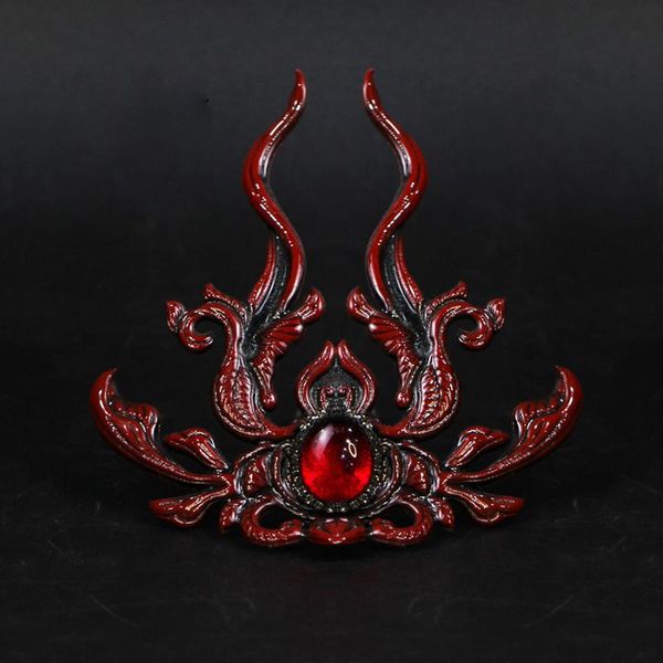 hair clips & barrettes 4 designs male tiara for drama love and redemption actor si feng original hand carving king emperor prince headpiece, Golden;silver