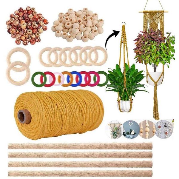 decorative objects & figurines macrame plant hanger kits for beginners crafts adults art supplies materials 3mm cord hanging
decorative objects & figurines macrame plant hanger kits for beginners crafts adults art supplies materials 3mm cord hanging