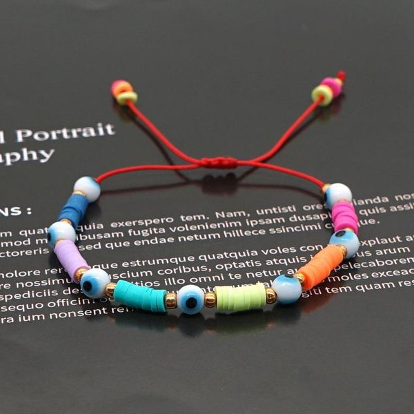 charm bracelets 2021 bracelet charms fashion bohemian multicolor 4mm soft pottery couple beaded glass eye for women jewellery pulseras, Golden;silver
charm bracelets 2021 bracelet charms fashion bohemian multicolor 4mm soft pottery couple beaded glass eye for women jewellery pulseras, Golden;silver