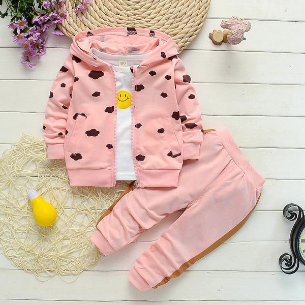 baby spring autumn clothes set kids girls cartoon hoodie +t-shirt+pants 3pcs children infant cotton sportswear clothing sets, White
baby spring autumn clothes set kids girls cartoon hoodie +t-shirt+pants 3pcs children infant cotton sportswear clothing sets, White