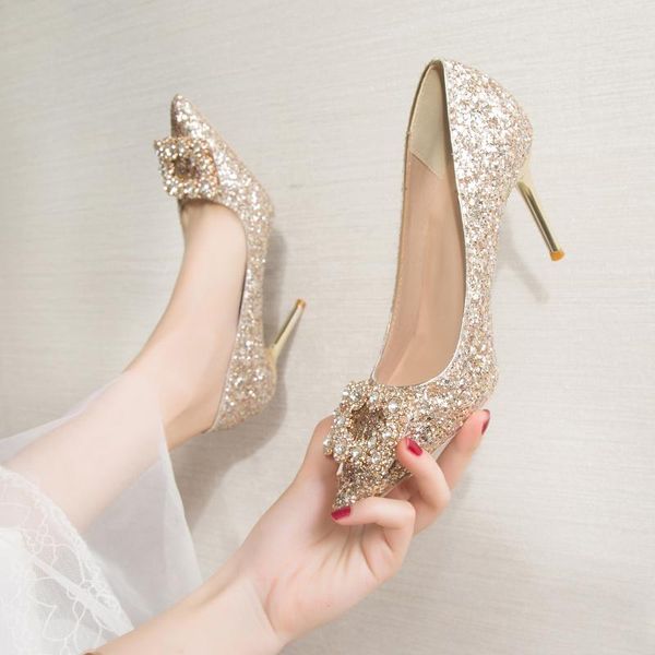 dress shoes woman heels crystal high bridal wedding ladies pointed classic pumps kitten women, Black
dress shoes woman heels crystal high bridal wedding ladies pointed classic pumps kitten women, Black