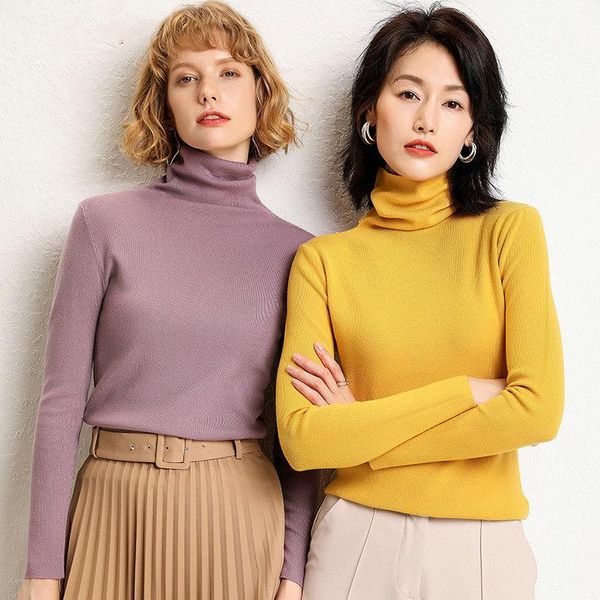 women's sweaters super cashmere turtleneck sweater women 2021 autumn winter basic knitted pullover jumper female pull femme hiver warm, White;black
women's sweaters super cashmere turtleneck sweater women 2021 autumn winter basic knitted pullover jumper female pull femme hiver warm, White;black