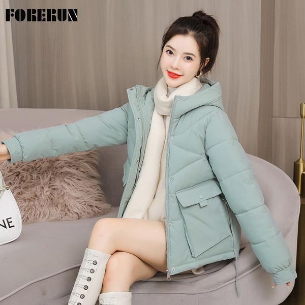 women's down & parkas forerun winter jacket women hooded solid big pockets preppy style cotton padded warm bubble coat short simple puf, Black
women's down & parkas forerun winter jacket women hooded solid big pockets preppy style cotton padded warm bubble coat short simple puf, Black