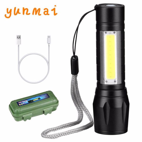 upgrade est design usb charging powerful 3800lm xpe cob led flash light zoomable tactical torch lamp+battery+box flashlights torc torches
upgrade est design usb charging powerful 3800lm xpe cob led flash light zoomable tactical torch lamp+battery+box flashlights torc torches