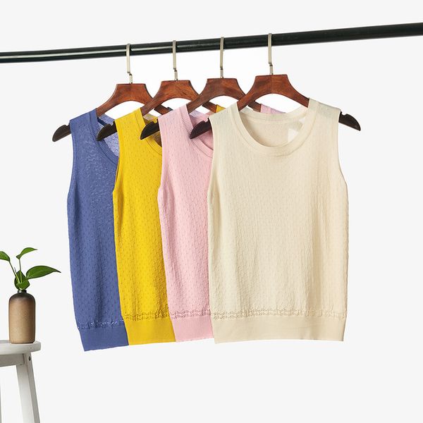 knitted vest sweater women casual o-neck solid sleeveless female office lady 210520, White;black
knitted vest sweater women casual o-neck solid sleeveless female office lady 210520, White;black