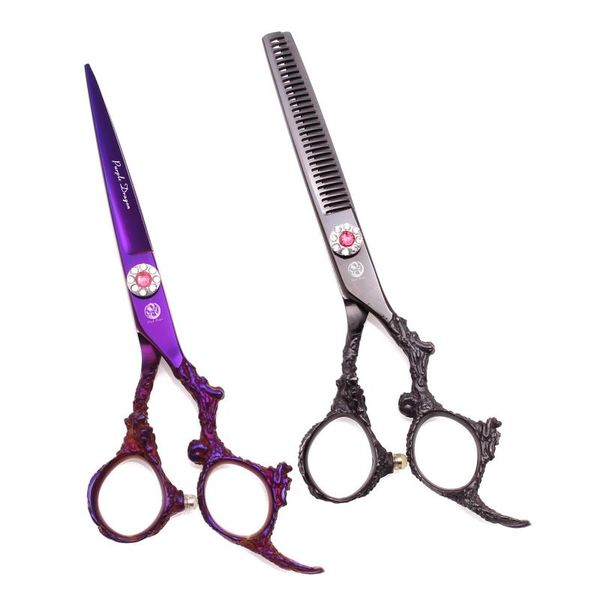 hair scissors professional 5.5" 6.0" jp stainless steel purple dragon beauty cutting hairdressing thinning shears 9005#
hair scissors professional 5.5" 6.0" jp stainless steel purple dragon beauty cutting hairdressing thinning shears 9005#