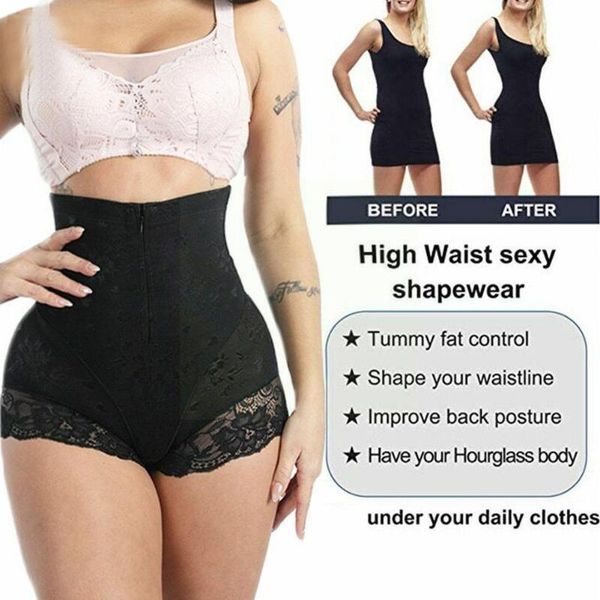 women's shapers 2021 women shaperwear high waist zipper panties shaping body pants keep slim belly underwear abdomen j1c2, Black;white
women's shapers 2021 women shaperwear high waist zipper panties shaping body pants keep slim belly underwear abdomen j1c2, Black;white