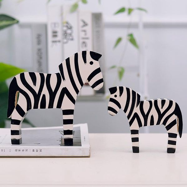 decorative objects & figurines 2pack wooden statues creative abstract animal zebra sculptures miniature craft for office home decoration acc
decorative objects & figurines 2pack wooden statues creative abstract animal zebra sculptures miniature craft for office home decoration acc