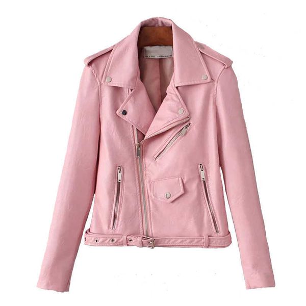 perhaps u women pu faux leather outwear jacket pocket zipper pink yellow solid high street c0034 210529, Black;brown
perhaps u women pu faux leather outwear jacket pocket zipper pink yellow solid high street c0034 210529, Black;brown