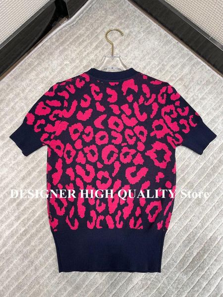 fashion brand 100% cashmere summer knitted o-neck short sleeve all-match temperament leopard pattern casual women t-shirt women's, White
fashion brand 100% cashmere summer knitted o-neck short sleeve all-match temperament leopard pattern casual women t-shirt women's, White