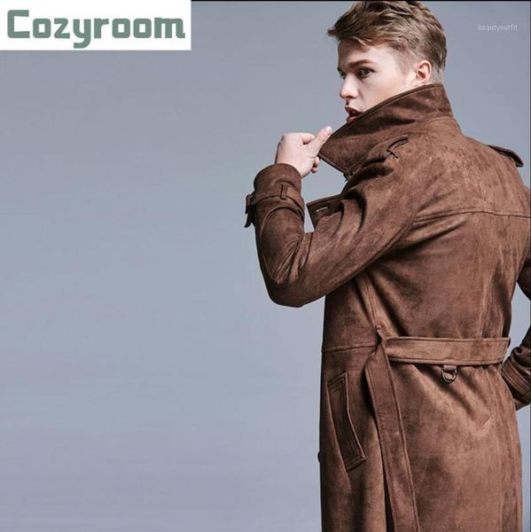 men trench windbreaker british fashion deerskin velvet coat for young double-breasted slim mid-length men's coats, Tan;black
men trench windbreaker british fashion deerskin velvet coat for young double-breasted slim mid-length men's coats, Tan;black