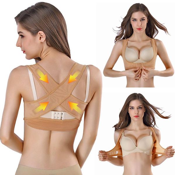women's shapers women body shaper corset elastic back adjustable support belt chest posture corrector shoulder brace health care s//l, Black;white
women's shapers women body shaper corset elastic back adjustable support belt chest posture corrector shoulder brace health care s//l, Black;white