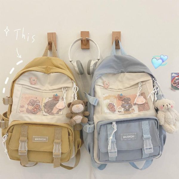backpack cute girls women large capacity ins simple school bags for teens female korean harajuku student bookbag ladies
backpack cute girls women large capacity ins simple school bags for teens female korean harajuku student bookbag ladies