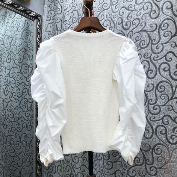 knits autumn winter fashon pullovers women color block knitting long sleeve casual cotton sweaters white blue black jumpers
knits autumn winter fashon pullovers women color block knitting long sleeve casual cotton sweaters white blue black jumpers