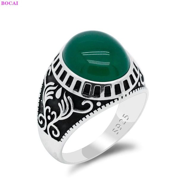 cluster rings 100% s925 sterling silver ring middle east thai plant pattern green agate pure argentum gemstone for men, Golden;silver
cluster rings 100% s925 sterling silver ring middle east thai plant pattern green agate pure argentum gemstone for men, Golden;silver