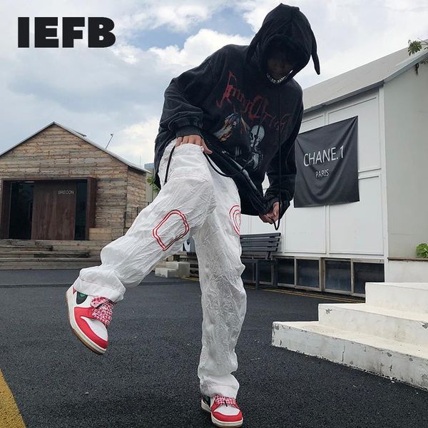 men's pants iefb american spring autumn 2021 vibe fashion ins trend niche individuality design cool high street trousers 9d0021, Black
men's pants iefb american spring autumn 2021 vibe fashion ins trend niche individuality design cool high street trousers 9d0021, Black