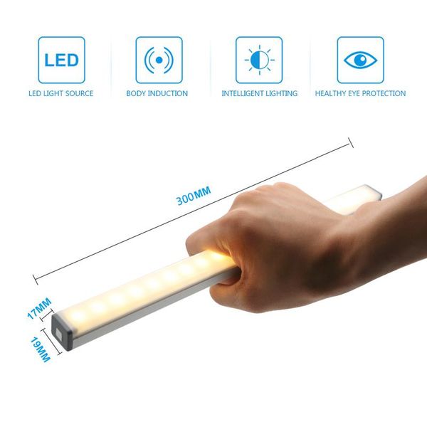 night light motion sensor wireless usb rechargeable 30cm lamp for kitchen cabinet wardrobe
night light motion sensor wireless usb rechargeable 30cm lamp for kitchen cabinet wardrobe