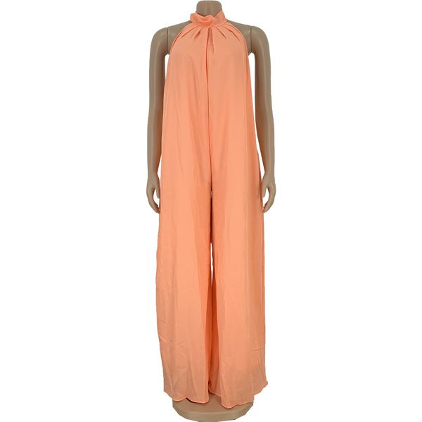 2011CM.YAYA Women Summer Sleeveless Open Back Halter Neck Loose Beach Jumpsuit High Streetwear Boho Long Romper One Piece Overall, Sky blue
2011CM.YAYA Women Summer Sleeveless Open Back Halter Neck Loose Beach Jumpsuit High Streetwear Boho Long Romper One Piece Overall, Sky blue