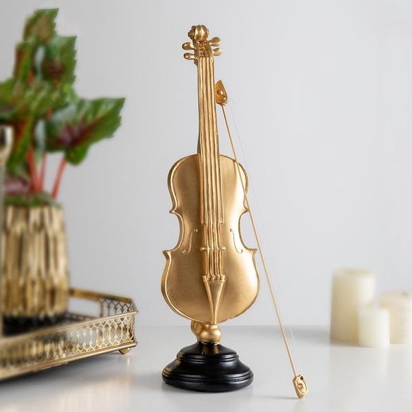 decorative objects & figurines retro golden violin statue decor resin art sculpture crafts ornaments vintage instrument office deskhome
decorative objects & figurines retro golden violin statue decor resin art sculpture crafts ornaments vintage instrument office deskhome