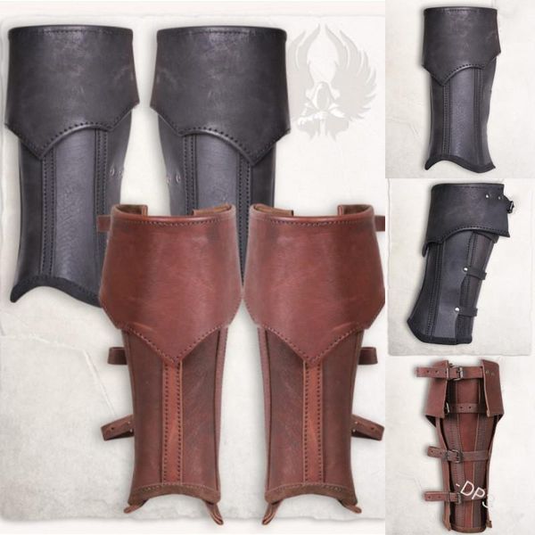 party masks medieval viking larp greaves leg protector leather strap wrap armor part warrior knight costume boot decorate set men shin guard
party masks medieval viking larp greaves leg protector leather strap wrap armor part warrior knight costume boot decorate set men shin guard