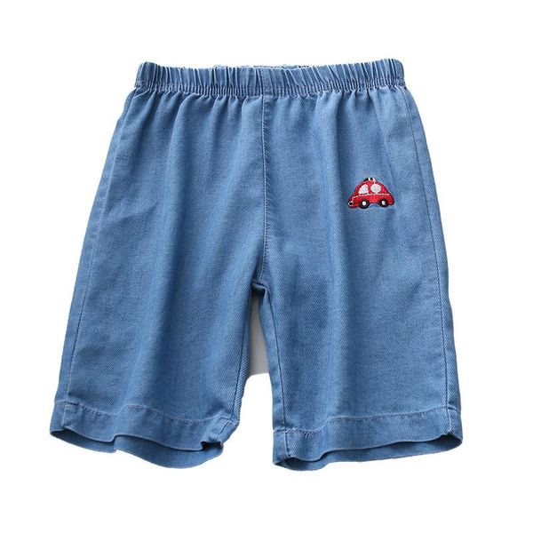 trousers bbd kids knee length jeans 3-9 years pants boys summer embroidery solid color thin breathable clothes child costume, Blue
trousers bbd kids knee length jeans 3-9 years pants boys summer embroidery solid color thin breathable clothes child costume, Blue
