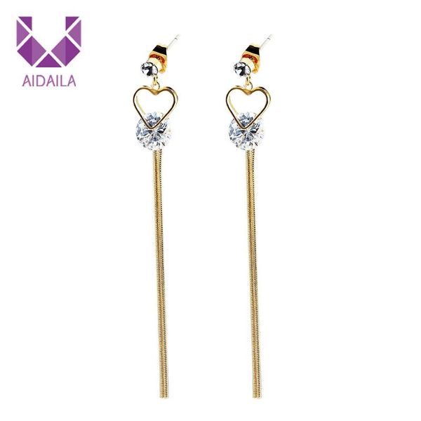 women long chains with heart shape dangle drop earrings korean style for girls party fashion jewelry 2021 ep04731 & chandelier, Silver
women long chains with heart shape dangle drop earrings korean style for girls party fashion jewelry 2021 ep04731 & chandelier, Silver