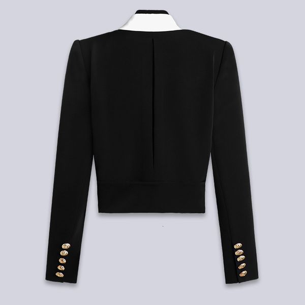 women's jackets elegant female pyjtrl short black-white black suit socialite jacket graceful fashion fine woman's fit casual woman, Black;brown
women's jackets elegant female pyjtrl short black-white black suit socialite jacket graceful fashion fine woman's fit casual woman, Black;brown