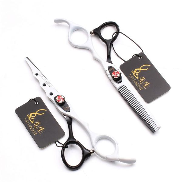 hair scissors 6" 17.5cm mr white stainless professional hairdressing thinning cutting shears clippers set t1019
hair scissors 6" 17.5cm mr white stainless professional hairdressing thinning cutting shears clippers set t1019