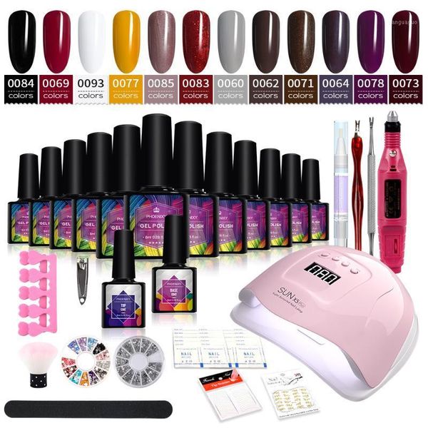 nail set 80/54/36w uv led lamp dryer with electric drill machine 10/12/10pcs gel polish soak off manicure set1
nail set 80/54/36w uv led lamp dryer with electric drill machine 10/12/10pcs gel polish soak off manicure set1
