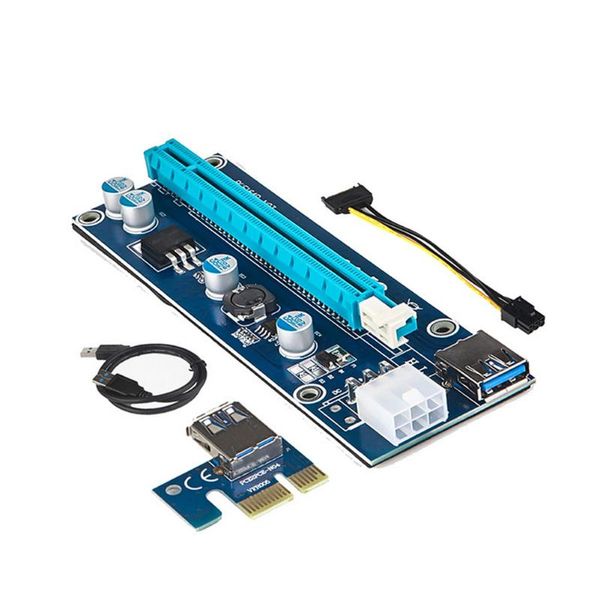 usb3.0 pci-e express 1x to 16x extender riser card adapter sata 6pin power computer cables connectors &
usb3.0 pci-e express 1x to 16x extender riser card adapter sata 6pin power computer cables connectors &
