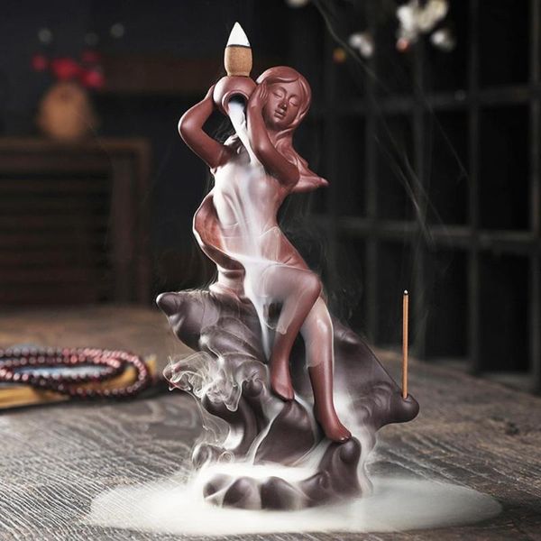 fragrance lamps 1 set incense burner woman image decorative unique design exquisite workmanship conch female backflow agarwood furnace for h
fragrance lamps 1 set incense burner woman image decorative unique design exquisite workmanship conch female backflow agarwood furnace for h