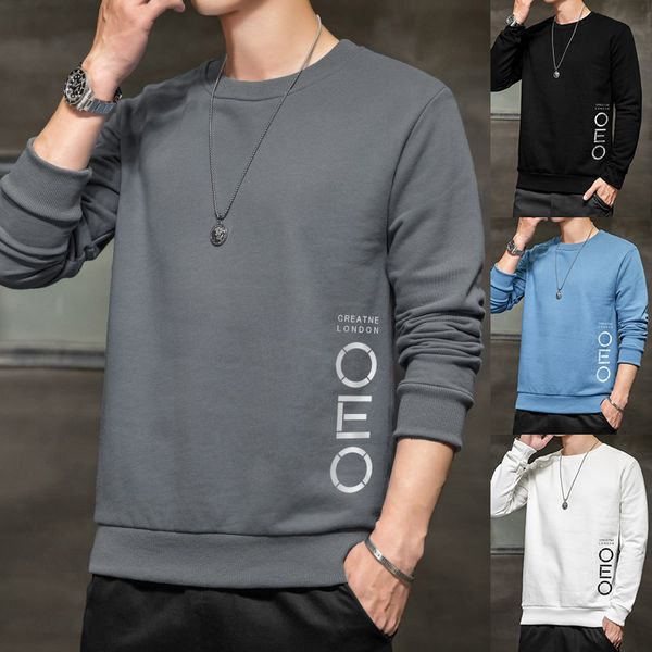 men's t shirts weiyi youth leisure round neck 2021 spring korean trend slim top, White;black
men's t shirts weiyi youth leisure round neck 2021 spring korean trend slim top, White;black