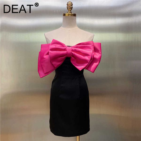 deat women big bow dress strapless sleeveless arrivals lady temperament fashion spring summer 11d1788 210709, Black;gray
deat women big bow dress strapless sleeveless arrivals lady temperament fashion spring summer 11d1788 210709, Black;gray