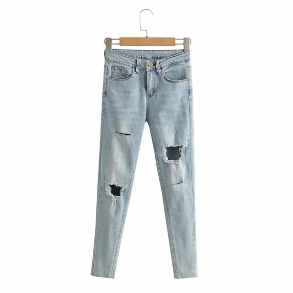 factory sale straight leg jeans woman high waist plus size cotton autumn winter pants women stretch loose ripped women's, Blue
factory sale straight leg jeans woman high waist plus size cotton autumn winter pants women stretch loose ripped women's, Blue