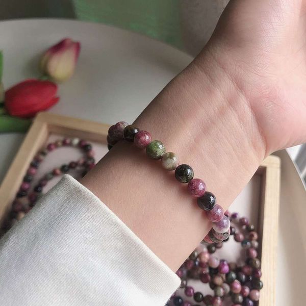 strands natural tourmaline bracelet single ring bracelet size 7.5mm-6mm jewelry accessories, Black
strands natural tourmaline bracelet single ring bracelet size 7.5mm-6mm jewelry accessories, Black