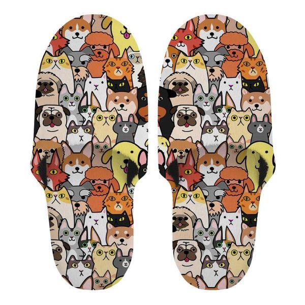 cats animals printed cartoon women winter warm slippers home indoor shoes soft soled bedroom floor zapatos mujer, Black
cats animals printed cartoon women winter warm slippers home indoor shoes soft soled bedroom floor zapatos mujer, Black