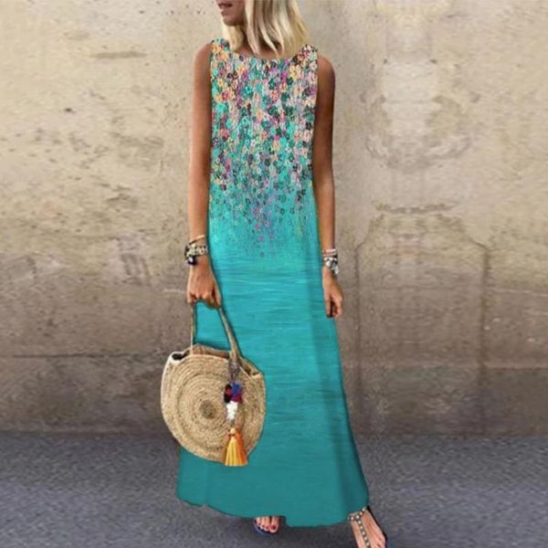 casual dresses summer women loose dress print plus size sleeveless o neck mixi for clothing vestidos de verano 2021, Black;gray
casual dresses summer women loose dress print plus size sleeveless o neck mixi for clothing vestidos de verano 2021, Black;gray
