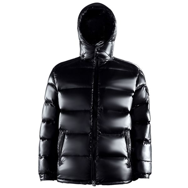 men's warm jacket shiny winter coat hood white duck down brand detachable hat parka male overcoat thermal puffer jacket men 211129, Black
men's warm jacket shiny winter coat hood white duck down brand detachable hat parka male overcoat thermal puffer jacket men 211129, Black