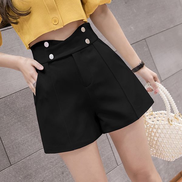 summer korean high waist women wide leg loose ladies shorts criss-cross double breasted harajuku casual shorts feminino, White;black
summer korean high waist women wide leg loose ladies shorts criss-cross double breasted harajuku casual shorts feminino, White;black