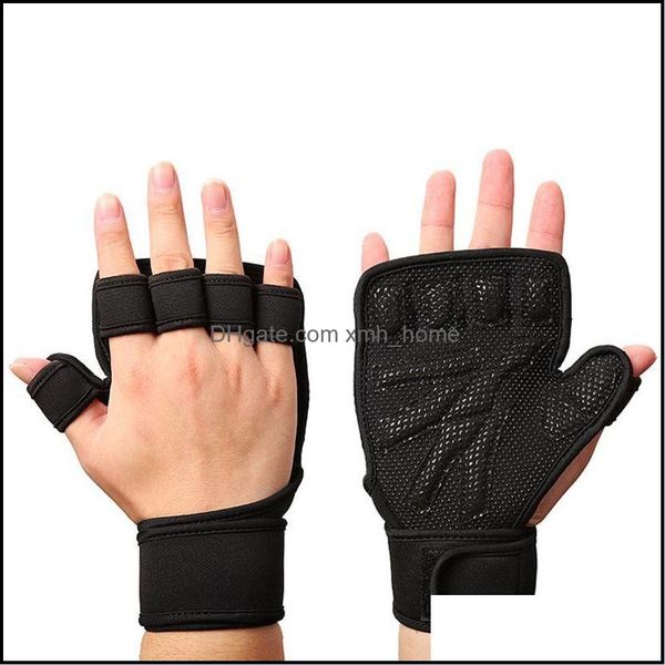 wrist safety athletic outdoor as sports & outdoorswrist support h 1 pair half finger gym fitness gloves with wrap workout power weight lifti, Black;red
wrist safety athletic outdoor as sports & outdoorswrist support h 1 pair half finger gym fitness gloves with wrap workout power weight lifti, Black;red