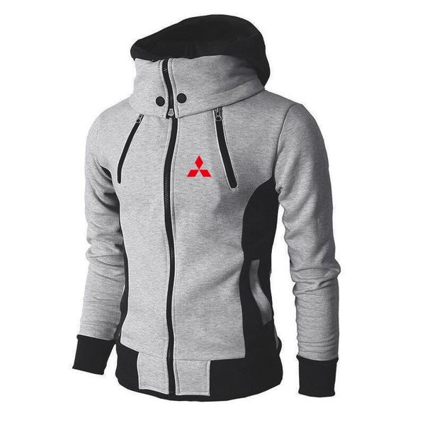 men's hoodies & sweatshirts men spring and autumn hoodie double zipper sport coat mitsubishi logo print custom solid color exquisite ca, Black
men's hoodies & sweatshirts men spring and autumn hoodie double zipper sport coat mitsubishi logo print custom solid color exquisite ca, Black