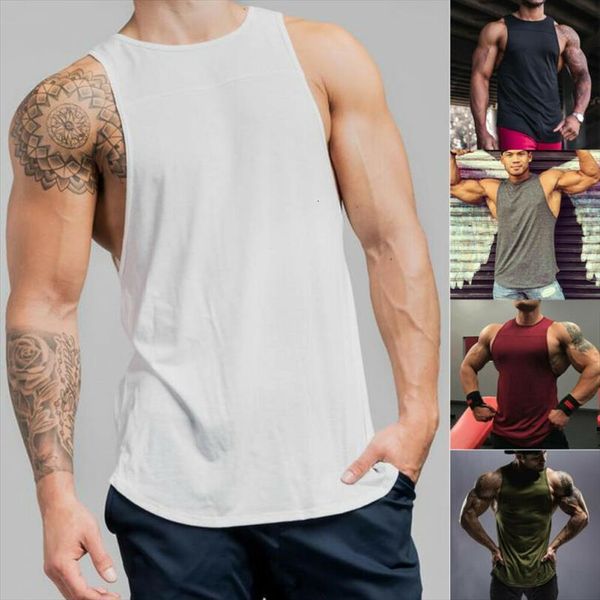ffashion gym mens muscle sleeveless round neck tank bodybuilding sports fitness vest, White;black
ffashion gym mens muscle sleeveless round neck tank bodybuilding sports fitness vest, White;black