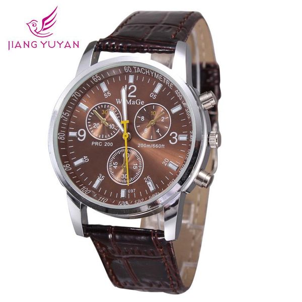 wristwatches brand fashion casual men watches leather strap women quartz watch sport wristwatch, Slivery;brown
wristwatches brand fashion casual men watches leather strap women quartz watch sport wristwatch, Slivery;brown