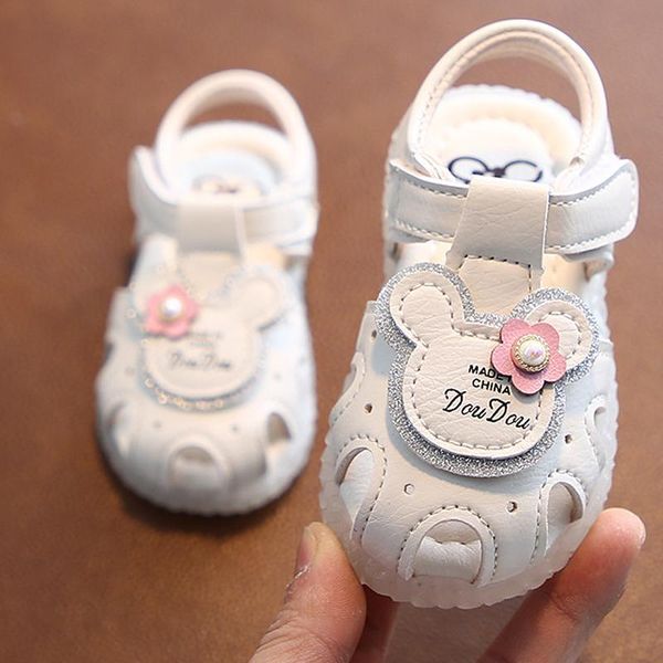 sandals baby for girls princess closed toe summer toddler infant kids walkers little shoes, Black;red
sandals baby for girls princess closed toe summer toddler infant kids walkers little shoes, Black;red