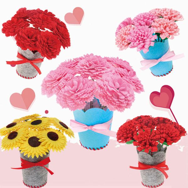 Kids Crafts Toy Childrens DIY Handmade Flower Crafts Toy Home Kindergarten Manual Material Package Decorative Flower Bouquet
Kids Crafts Toy Childrens DIY Handmade Flower Crafts Toy Home Kindergarten Manual Material Package Decorative Flower Bouquet