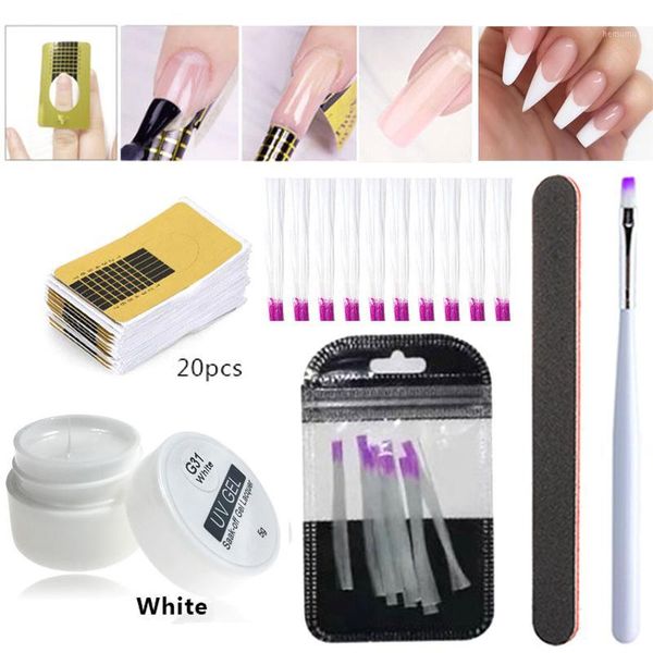 builder gel nail extension glue fiberglass quick extend uv polish set with nails forms for manicure tools1, Red;pink
builder gel nail extension glue fiberglass quick extend uv polish set with nails forms for manicure tools1, Red;pink